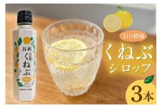 くねぶ シロップ 3本 セット [子守唄の里五木 熊本県 五木村 51120349] フルーツシロップ かき氷シロップ ドリンクシロップ 希釈