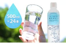 熊本県山江村産 人吉・球磨の名水 ありがとう 500ml×24本 一般社団法人 水都《30日以内に出荷予定(土日祝除く)》水 天然水 ミネラルウォーター 12Ｌ