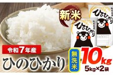 令和7年産 ひのひかり 新米 無洗米 10kg 《9月下旬-11月上旬頃出荷》 熊本県産 無洗米 精米 ひの 送料無料 熊本県 山江村