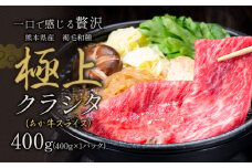 国産 牛肉 赤身 クラシタ ロース すき焼き しゃぶしゃぶ 鍋 クラシタ あか牛 送料無料 肉 牛肉 ロース 肩ロース 400g クラシタ あか牛 赤牛 あかうし 《7-14日以内に出荷予定(土日祝除く)》九州 食品 お取り寄せ