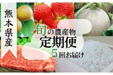 熊本県ＪＡくま産　季節の農産物セット(黒毛和牛ロースステーキ、アンデスメロン、梨、栗、米)