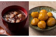 あさぎりフレッシュフーズ　和栗甘味セット【和栗ぜんざい×4、和栗甘露煮×2】