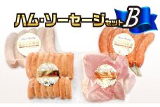大分県産ハム・ソーセージセットB ハム ソーセージ 大分県産 骨付き フランクフルト 厚切りハム あらびきウインナー チーズ入り セット 冷蔵 A05016