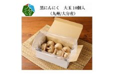 黒にんにく　大玉 10個入 （九州/大分産） 大分県 健康食品 大粒 にんにく ニンニク 食べやすい 疲労回復 常温 免疫力 箱入り F12016