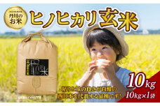 丹生米の里丹川のお米 ヒノヒカリ玄米 10kg 米 玄米 大分県 ご飯 食物繊維 美味しい お弁当 ブランド米 人気 玄米食 B02008