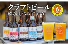 クラフトビール　飲み比べおすすめ6種セット　ビールコンテスト受賞の醸造所 Yell&Ale Brewery 大分県 醸造 オリジナル 数量限定 厳選 アルコール お酒 セット ビール 発泡酒 H01003