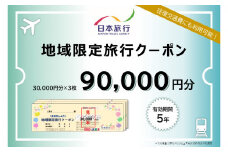 大分県大分市 日本旅行 地域限定旅行クーポン 【90,000円分】 旅行 パッケージ旅行 観光 体験 宿泊 航空券 JR券 レンタカー 入場券 ゴルフ O02051