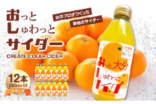 Create Clear Cider ミカン みかん ジュース 果汁 飲み物 飲料 サイダー 炭酸 オレンジジュース ピュアウォーター ミネラルウォーター I06005