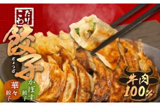 【敬老の日ギフト】牛肉100％の餃子 華永の華々餃子×かぼす餃子 14個入り各1パック ≪9月15日お届け≫ 牛肉 惣菜ギョーザ 餃子 冷凍餃子 ギョウザ ぎょうざ セット 手包み おかず おつまみ ジューシー 肉汁 かぼす 中華 簡単 水餃子 焼餃子 A07004-K