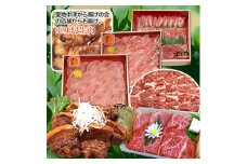 なかつ耶馬渓お肉三昧セット | おおいた和牛 牛肉 すき焼き肉 焼き肉 中津からあげ 唐揚げ から揚げ 錦雲豚 スライス カルビ ロース ヒレステーキ肉 大分県産 九州産 中津市 国産 送料無料