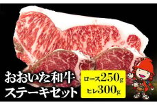 おおいた和牛ステーキセット 大分 ブランド牛 和牛 550g | 牛肉 すき焼き肉 焼き肉 ステーキ 大分県産 九州産 中津市 豊国畜産ぶんごや 国産 送料無料