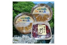 耶馬溪の味噌と梅干しセット 郷みそ (米・合わせ)各800g 昔ながらの梅干し470g | 梅干 合わせ味噌 米味噌 大分県 中津市 