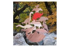 手作り木製パズル（恐竜ゆらゆら） | 国産杉使用 企業組合みずから 小さいお子様にも安心 セット