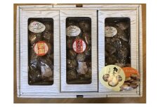 大分県産 原木 乾燥椎茸 食べ比べA どんこ椎茸80g 香信50g 椎茸50g  |乾しいたけ 干し椎茸 原木椎茸 干ししいたけ シイタケ 大分県産 九州産 中津市 国産 送料無料
