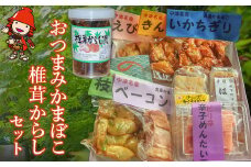 おつまみかまぼこ・椎茸からしセット おつまみセット | ご飯のお供 お酒のおつまみ あて 大分県 中津市 