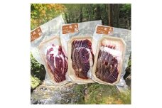 耶馬溪ジビエセット | 猪肉 ロース バラ肉 もも肉 各250g スライス肉 いのしし肉 猪 焼肉 焼き肉セット 大分県産 九州産 国産 冷凍 送料無料