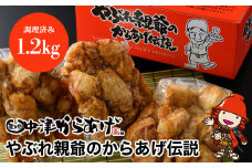 中津からあげ 昔ながらの唐揚げセット | 調理済み 400g×3袋 細川 やぶれ親爺 唐揚げ からあげ から揚げ レンジ 冷凍 冷凍食品 弁当 おかず お惣菜 おつまみ 大分県 中津市