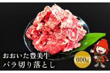 おおいた豊美牛 バラ切り落とし 600g | お肉 肉 おにく にく 牛 交雑牛 牛肉 ブランド牛 和牛 国産牛 バラ バラ肉 切り落とし 切落し 焼き肉 焼肉 ミートクレスト 大分県産 九州産 国産 冷凍 大分県 中津市