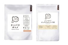 プロテイン タンパクオトメ 2袋 さわやかピーチ × ピュアプロテイン100 | プロテイン ソイプロテイン ホエイプロテイン 女性 プロテイン 美容 プロテイン プロテインシェイカー プロテイン サプリメント タマチャンショップ 大分県 中津市
