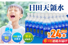 【全6回定期便】 日田天領水 500ml×24本 日田市 / グリーングループ株式会社　飲料水 水 みず[AREG036]