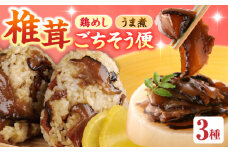 【椎茸ごちそう便】 鶏めしの素 150g×4・うま煮 100g×1 日田市 / 有限会社マルナカフーズ　鶏 とり ごはん[ARAG004]