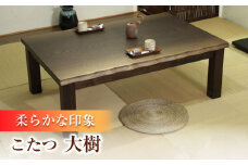 大分県産 こたつ （大樹KR #120） 幅120cm奥行き80cm高さ41.5cm 日田市 / 株式会社アサヒ　家具 テーブル インテリア[ARDD044]