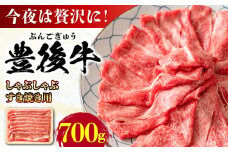 おおいた豊後牛 しゃぶしゃぶすき焼き用（肩ロース・肩バラ・モモ）700g 日田市 / 株式会社MEAT PLUS 牛肉 おおいた豊後牛 おおいた 豊後牛 黒毛和牛 スライス しゃぶしゃぶすき焼き しゃぶしゃぶ すき焼き 和牛 [AREI011]
