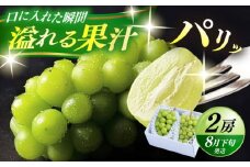 【期間限定】日田産シャインマスカット2房(約1kg) 日田市 / 南国フルーツ株式会社 ブドウ 葡萄 ぶどう しゃいんますかっと 果物 [ARET005]