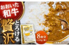 肉屋のまかないカレー(230g×8パック)　日田市 / (株)吉野(デリカミート吉野) おおいた和牛 レトルト カレー [ARFE002]