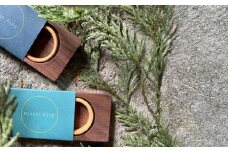 【選べるサイズ】Forest Ring(杉)　日田市 / ライフデザインショップ エリアス　指輪 リング ジュエリー [ARAC015]