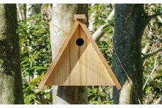 腐食にも強い！日田杉で作った「鳥さんの家キット」　日田市 / 山とデザイン室 鳥小屋 バードハウス 小鳥 [AREZ001]