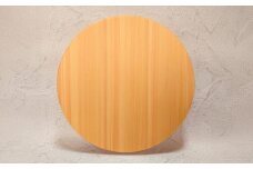 紀州ひのきの丸型まな板(27cm)　日田市 / 木の蔵 仙遊　カッティングボード 木製 包丁に優しい [ARFK004]
