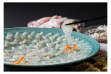 とらふぐ刺しふぐ鍋セット（3～4人前）［冷蔵］ふぐ料理・うなぎ料理専門店！「四季亭みえの」