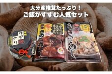 豊後きのこカレー＋豊後きのこめし＋椎茸海苔160g