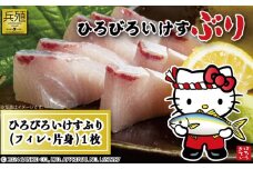 【先行予約】ひろびろいけすぶり(フィレ・片身)1枚 ※11月発送 ぶり 鰤 刺し身 刺身 鰤 大分県産 九州産 津久見市 国産
