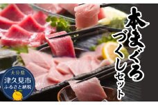 本まぐろづくしセット マグロの大トロ500g 中トロ600g 赤身600g入りの豪華セット 大分県産 九州産 津久見市 熨斗対応