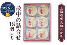 最中の詰合せ 18個入り(神徳の最中18個) あんこ 最中 もなか 粒餡 粒あん こし餡 和菓子 茶菓子 お菓子 詰め合わせ ギフト 大分県産 九州産 津久見市 熨斗対応