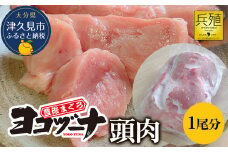 豊後まぐろ ヨコヅーナ 頭肉 1尾分 (4切) 鮪 マグロ すじ肉 希少部位 ツナ ステーキ 天ぷら BBQ 塩焼き 煮つけ 冷凍 漬け丼 大分県産 九州産 津久見市 国産