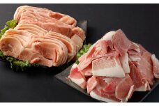 大分県産ブランド豚「米の恵み」・鶏肉 2種 カット済・スライスセット 2.0kg 豚肉 こま切れ 鶏もも肉