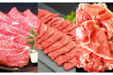 【3ヶ月定期便】毎月違うセットが届く！おおいた和牛スライスセット 計約2.6kg