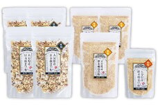FG15 大分県産乾しいたけの粉セット あら粒4袋（40g×4袋 計160g）・粉末大3袋（50g×3袋 計150g）・粉末小1袋（20g×1袋） 合計330g