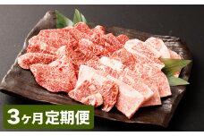 【3カ月定期便】【黒毛和牛】 おおいた和牛/カルビ＆赤身 焼肉食べ比べセット（各約150g×2P）×3回 計約1.8kg