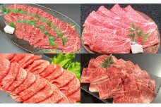 【焼肉・しゃぶしゃぶ食べ比べ】 おおいた和牛（赤身焼肉・赤身スライス・肩ロース焼肉・肩ローススライス） 各約400g 計約1.6kg