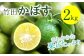 さわやかな果汁たっぷり 竹田かぼす♪ 2kg