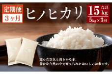 【3ヶ月定期便】 大分県産ヒノヒカリ 5kg 計15kg 【2025年11月上旬発送開始】