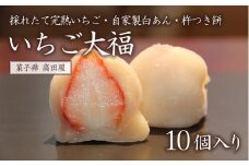 （10個入）いちご大福【先行予約】