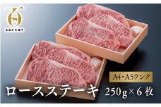 おおいた和牛ロースステーキ6枚（250g×3枚×2箱）