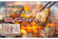おおいた豊後牛 白ホルモン800g（400g×2パック）