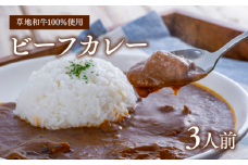【草地和牛】レトルトビーフカレー（1人前200g）3個入