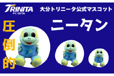 大分トリニータ公式マスコットぬいぐるみ❝圧倒的❞ニータン